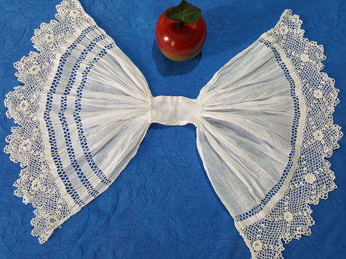Antique lace bow cravate neck - bow,