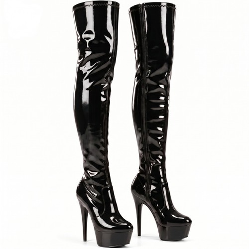 Ladies black red - the, knee