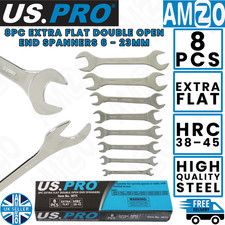 US PRO 8PC Extra Flat Double