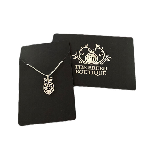 Smooth collie dog necklace - smooth,