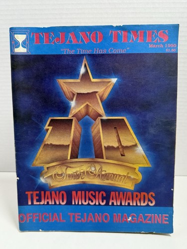Tejano times rare magazine - rare,