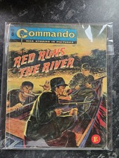 COMMANDO COMIC WAR STORIES IN PICTURES No 8 RED RUNS THE RIVER 1961