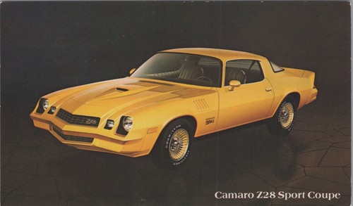 1978 chevrolet camaro z28 - 1978,