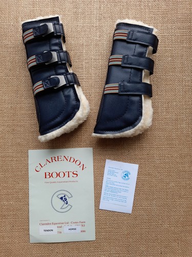 Clarendon tendon boots - , horse