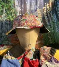 Handmade Patchwork  XL Bucket hat