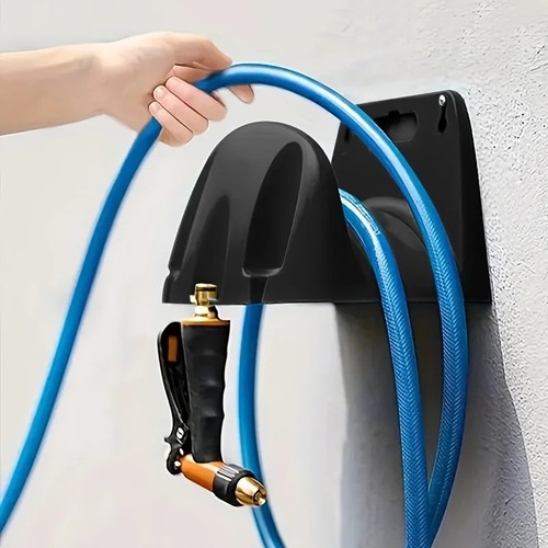 Wall mounted hose pipe holder - wall,