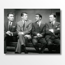 Rat Pack 1950s Frank Sinatra