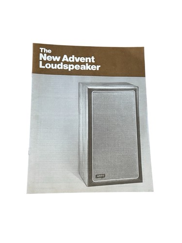 Vintage advent new loudspeaker - vintage,