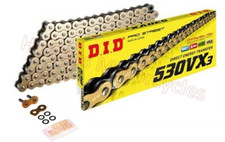 Honda CBR954 RR Firebade 2002 &  2003 Models DID Gold X-Ring Drive Chain 