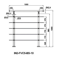 Stainless Steel Handrail for