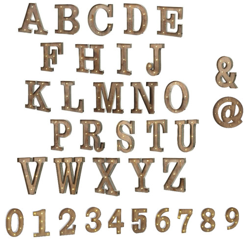Large led light - led, letter