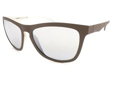 Diesel Sunglasses Dark Matte Brown over Grey/ Silver Mirror Lenses DL0171 98C