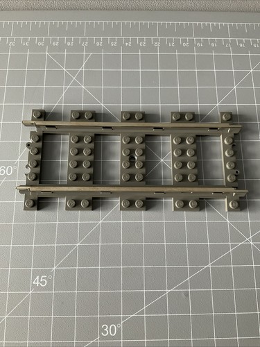 Lego train track straight - 9v,