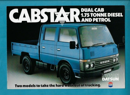 Nissan datsun cabstar 75 - datsun, 1.75