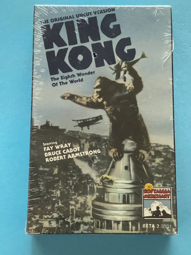 King kong betamax not vhs - king,