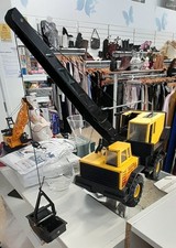 Tonka Yellow Crane Truck Vintage Toy Collectible - #1101
