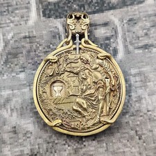 Movable Mechanism Coin Hobo Nickel Holy Grail Removable Sword Roman Booteen Art