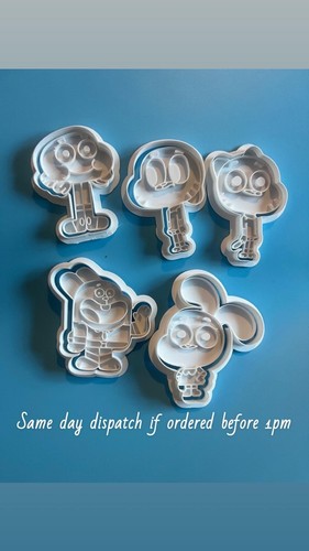 Gumball cookie cutter set 5 - cookie,