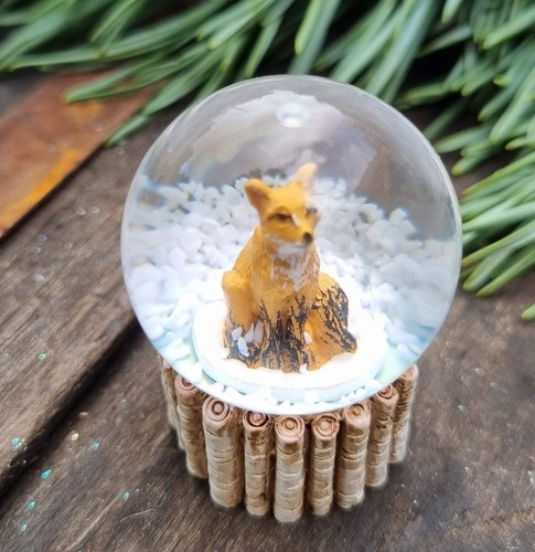 Mini fox and birch 5cm - fox,