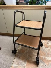 Wooden Tea Trolley Mobility Walker Aid