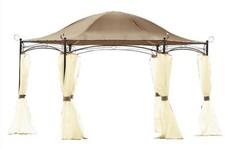 Regency hexagonal gazebo 4m side panels x 6 - used - READ DESC
