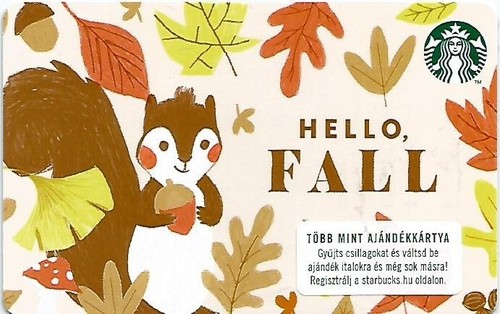 Hungary starbucks card new - ,