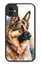 German Shepherd Watercolour