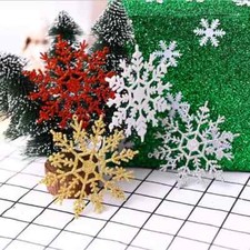 6pcs Snowflake Glitter