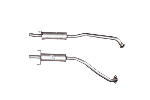 Exhaust silencer centre pipe - centre,