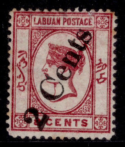 North borneo labuan qv - borneo, sg26