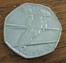 2011 50p London Olympics Equestrian, circulated