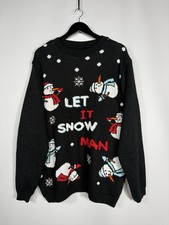 CHRISTMAS SNOWMAN Jumper - 2XL