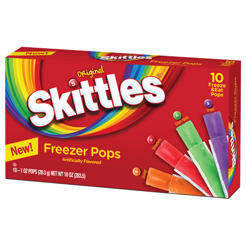 Skittles original freezer pops - skittles,