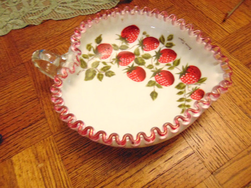 Rare louise piper fenton - fenton, glass