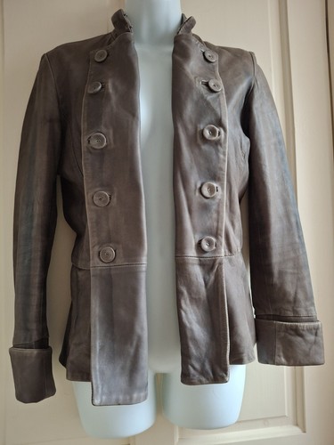 All saints leather jacket - saints,