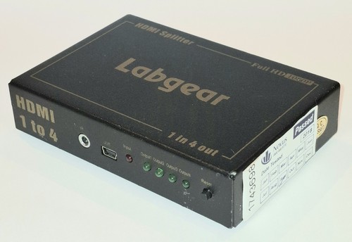Labgear splitter way hdmi - labgear,