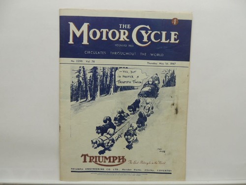May 1947 the motorcycle - the,