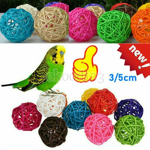 Pack bird rattan - rattan, ball