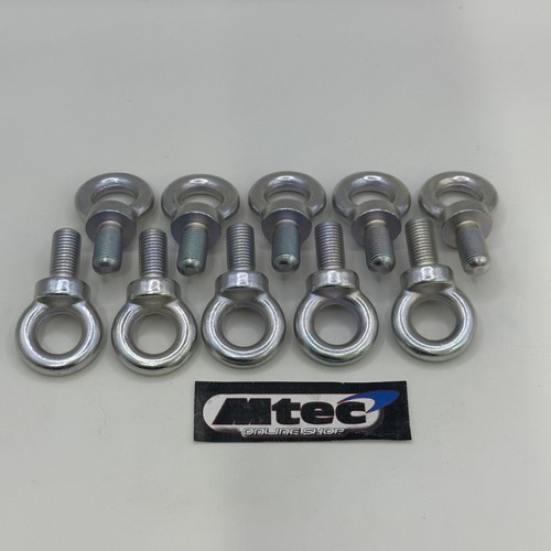 10x seat belt harness eye - 10x, bolt