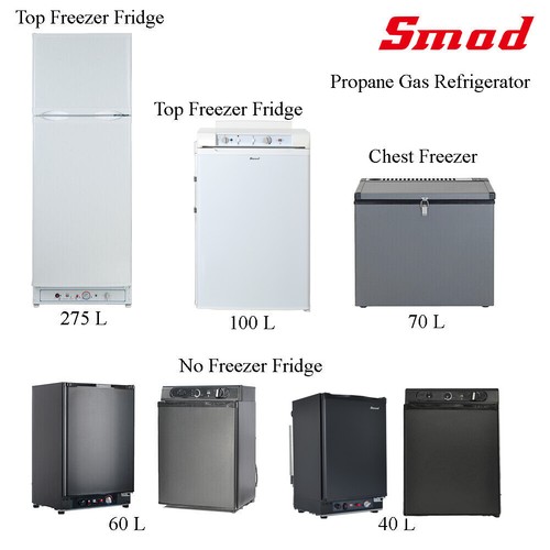Smad propane gas refrigerator - smad,
