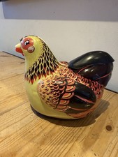 Vintage Tin Toy Chicken Hen