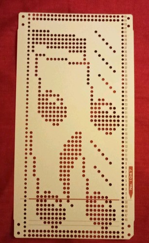 Punchcard from the - the, toyota