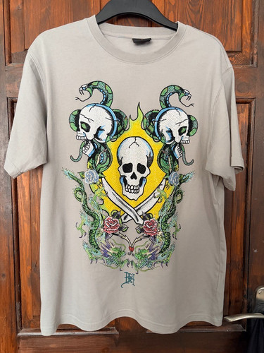 Hardy grey diamante shirt - hardy,