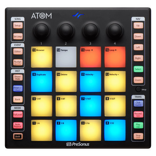 Presonus atom 16 pad - presonus, 16-pad