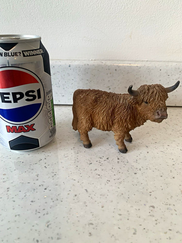 Highland cow cattle plastic - cow,