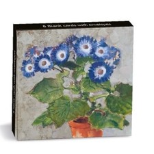 Blue Cineraria 8 Blank Mini