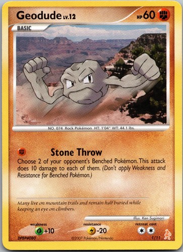 Geodude trainer kit - trainer,