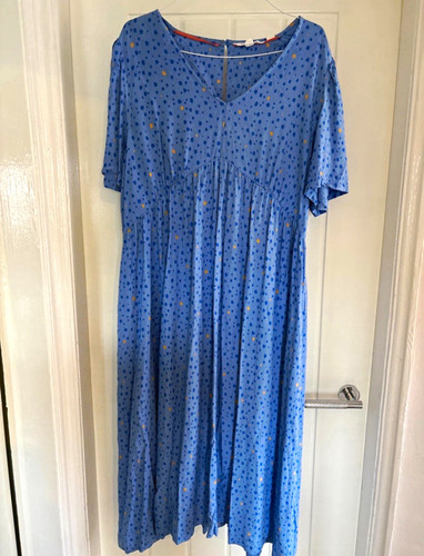 Blue short sleeve - short, elastic