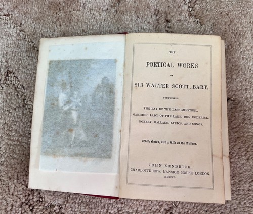 1850 the poetical - 1850, of
