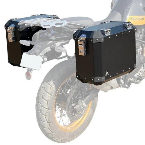 Aluminium pannier box - -72l, fit